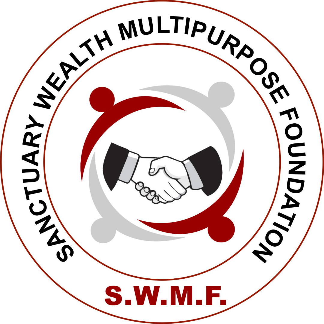 S.W.M.F. Logo - Handshake and Community